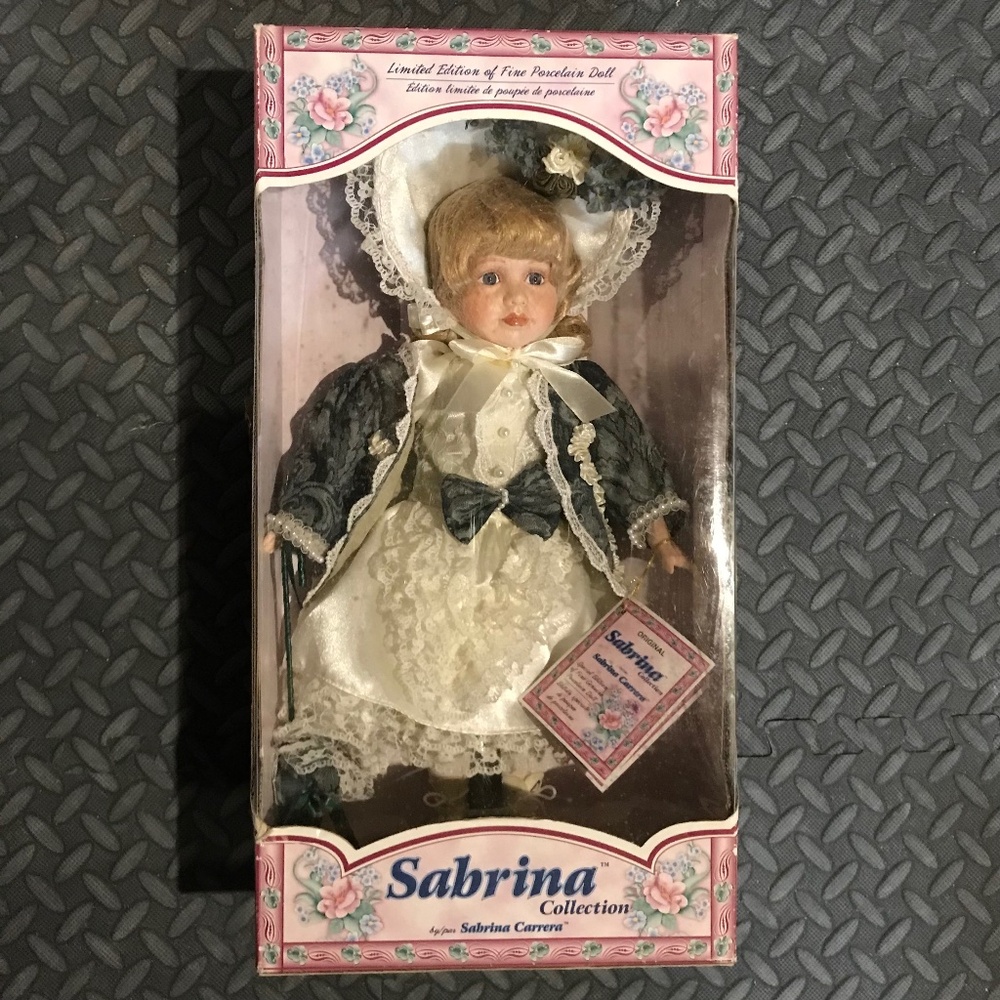 1998 Sabrina Collection by Sabrina Carrera Limited Edition Porcelain Doll